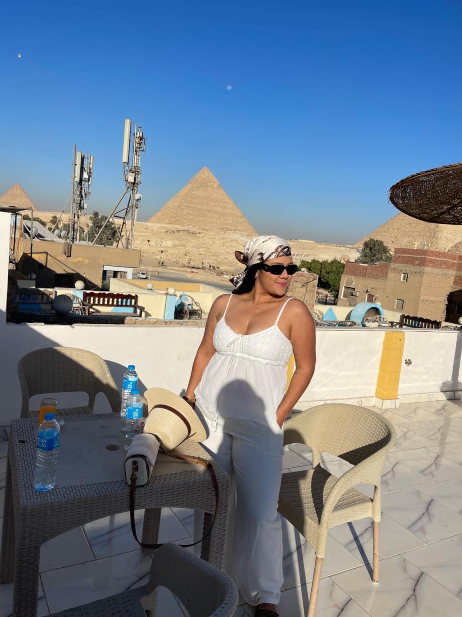 Basha Pyramids Inn Kafrat al Jabal Bagian luar foto